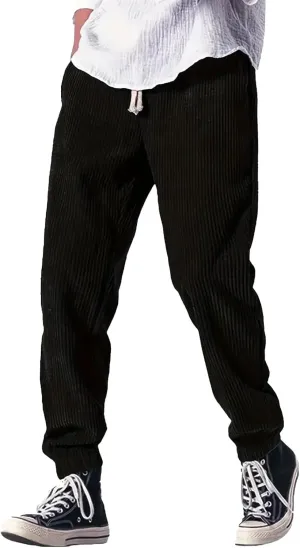 Men's Casual Cargo Pants, Hiking Pants Workout Joggers Sweatpants for Men, Loose Fit Lightweight Sports Comfy Trousers