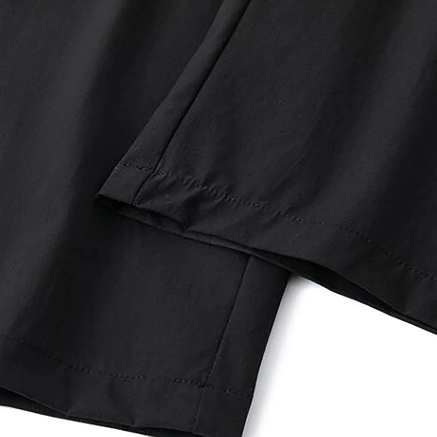 Men's Casual Corduroy Pants, Drawstring Elastic Waist Fashion Loose Fit Pants for Men, Lace Up Pocket Trousers
