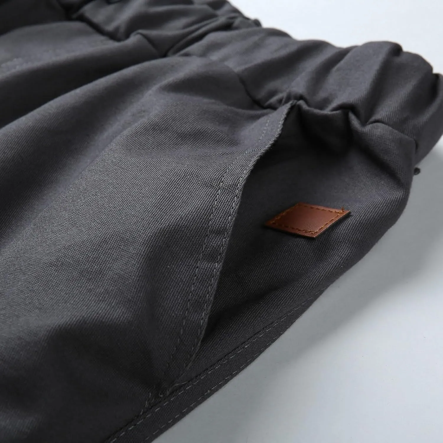 Men's Casual Joggers Sweatpants Athletic Pants Loose Fit Hiking Trousers Outdoor Wearing Pants with Pockets