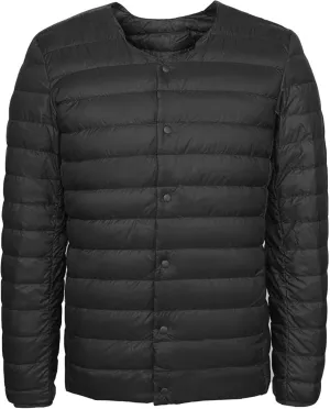 Men's Down Jacket Male Lightweight Puffer Winter Collarless Jacket Man Warm Inner Down Jacket Liner