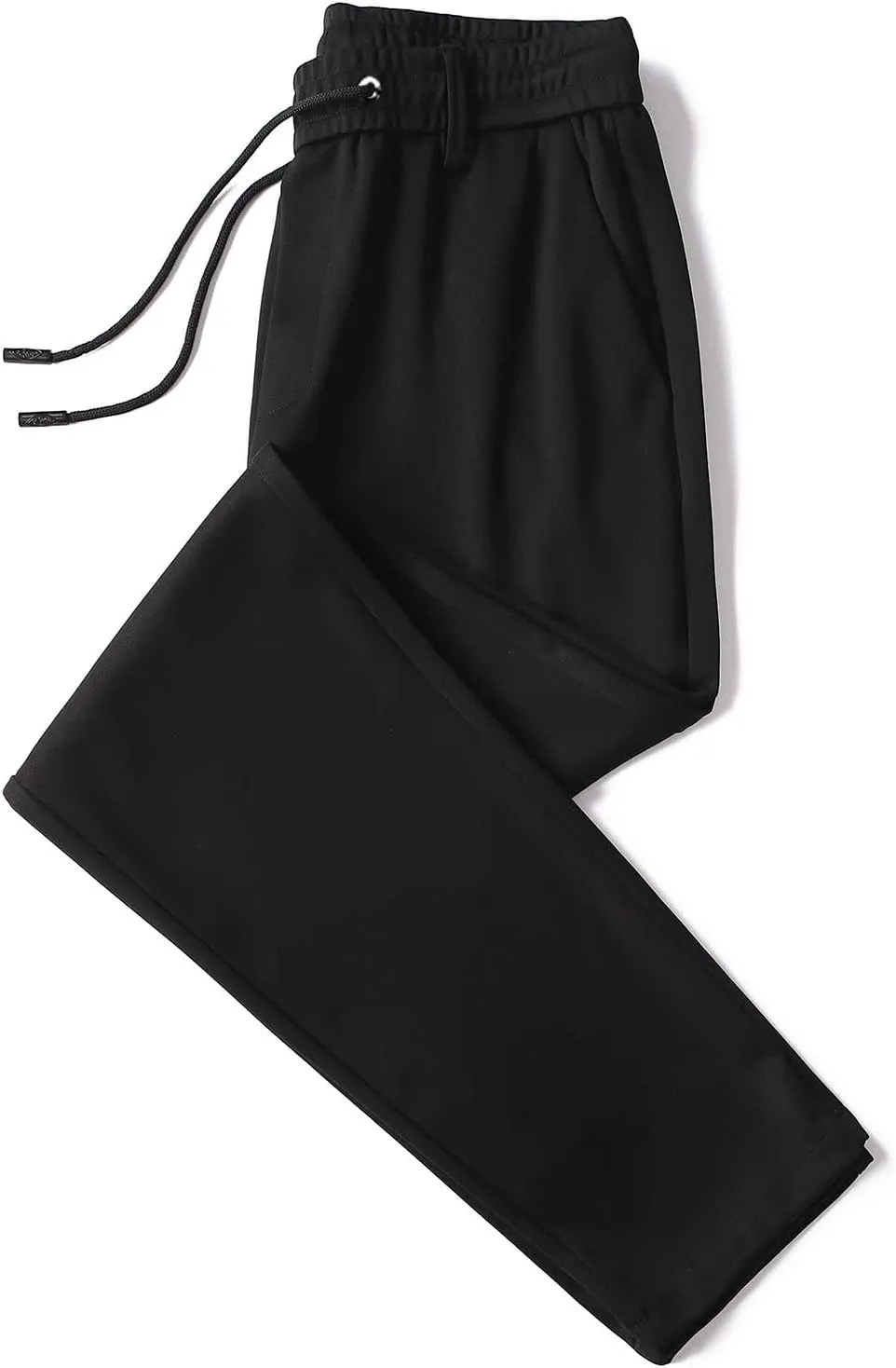 Men's Fashion Thin Solid Color Casual Elastic Sweatpants Chinos Pants Men Slim Fit