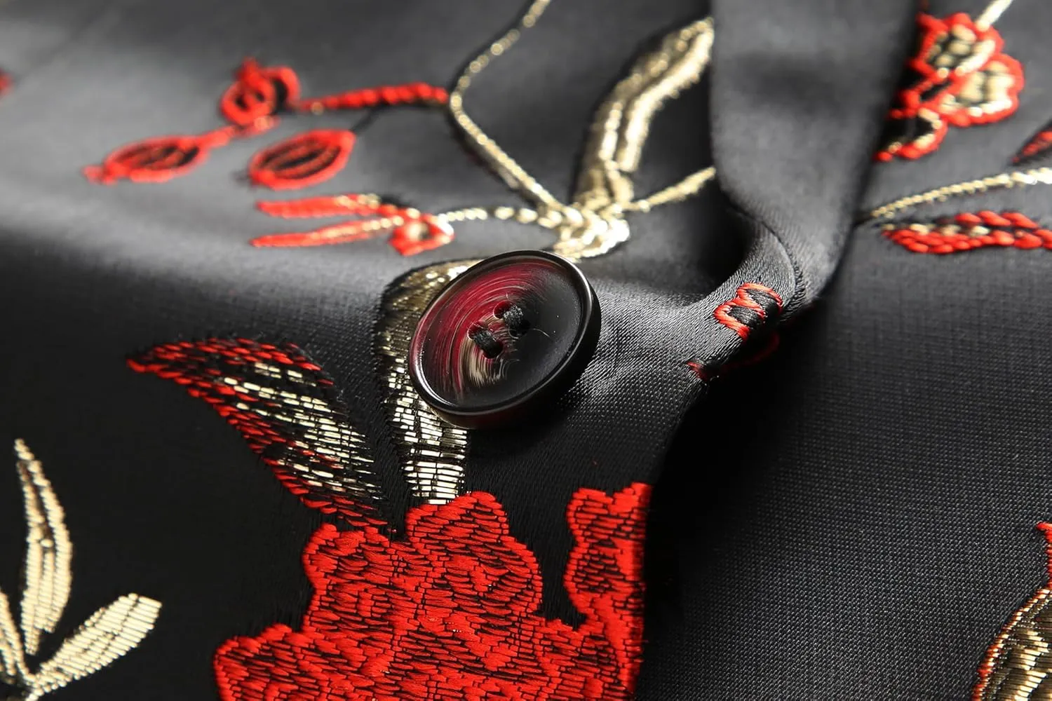 Mens Floral Suit Jacket Jacquard Paisley Luxury One Button Slim Fitted Business Wedding Tuxedo Suit Blazer Jacket