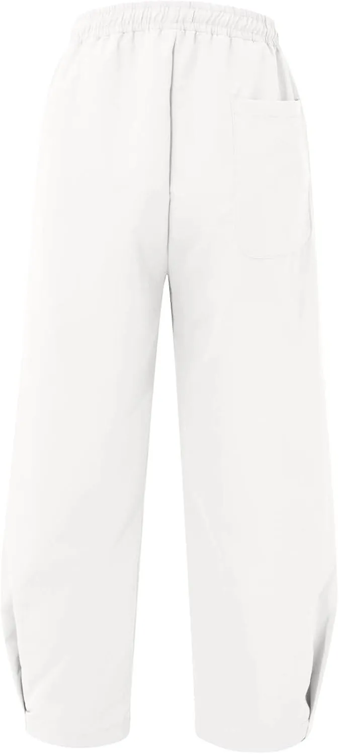 Mens Lightweight Linen Pants Solid Color Summer Sweatpants Lounge Classic Fit Beach Yoga Trousers Outdoor Joggers