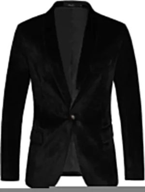 Men's Velvet Sport Coats Blazers Slim Fit Tuxedo Shawl Lapel Suits Blazer for Men Autumn Winter Spring