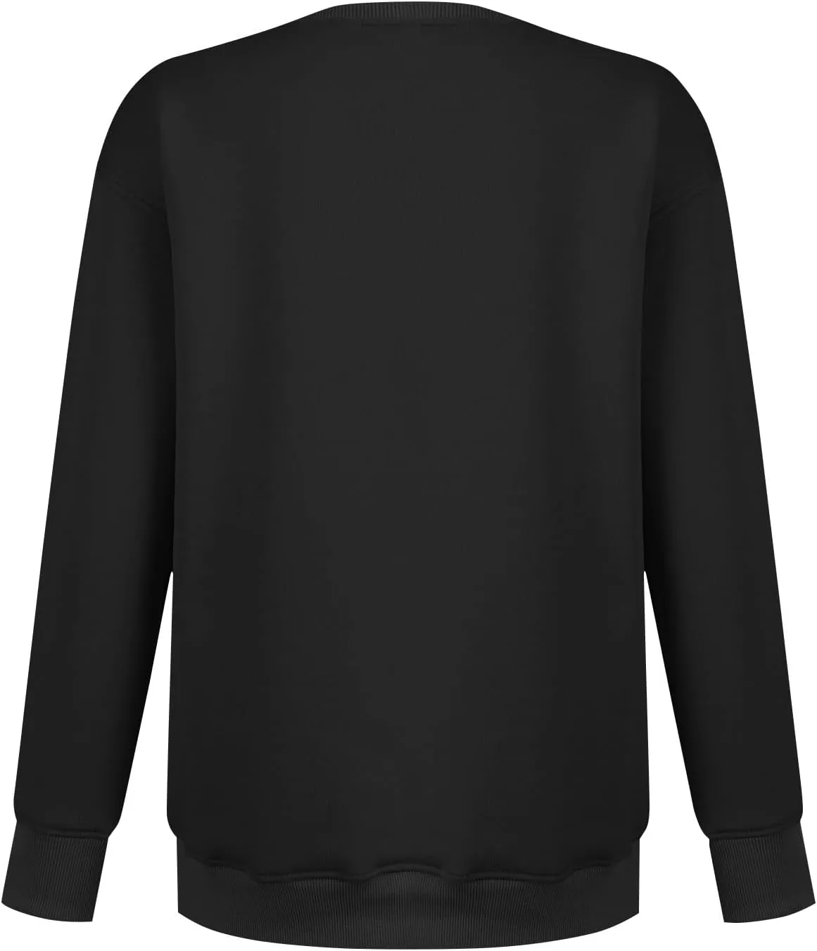 midelxp Crewneck Sweatshirts for Women Cute Long Sleeve Fleece Pullover Tops Casual Loose Fit Y2k Hoodie Fall Clothes 2024