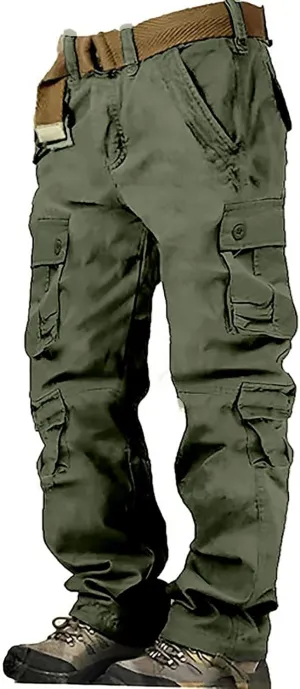MIDOO Work Pant for Men Slim Fit Waterproof Baggy Sweat Pant Lightweight Hiking Work Pant Relaxed Fit Straight Leg Tousers
