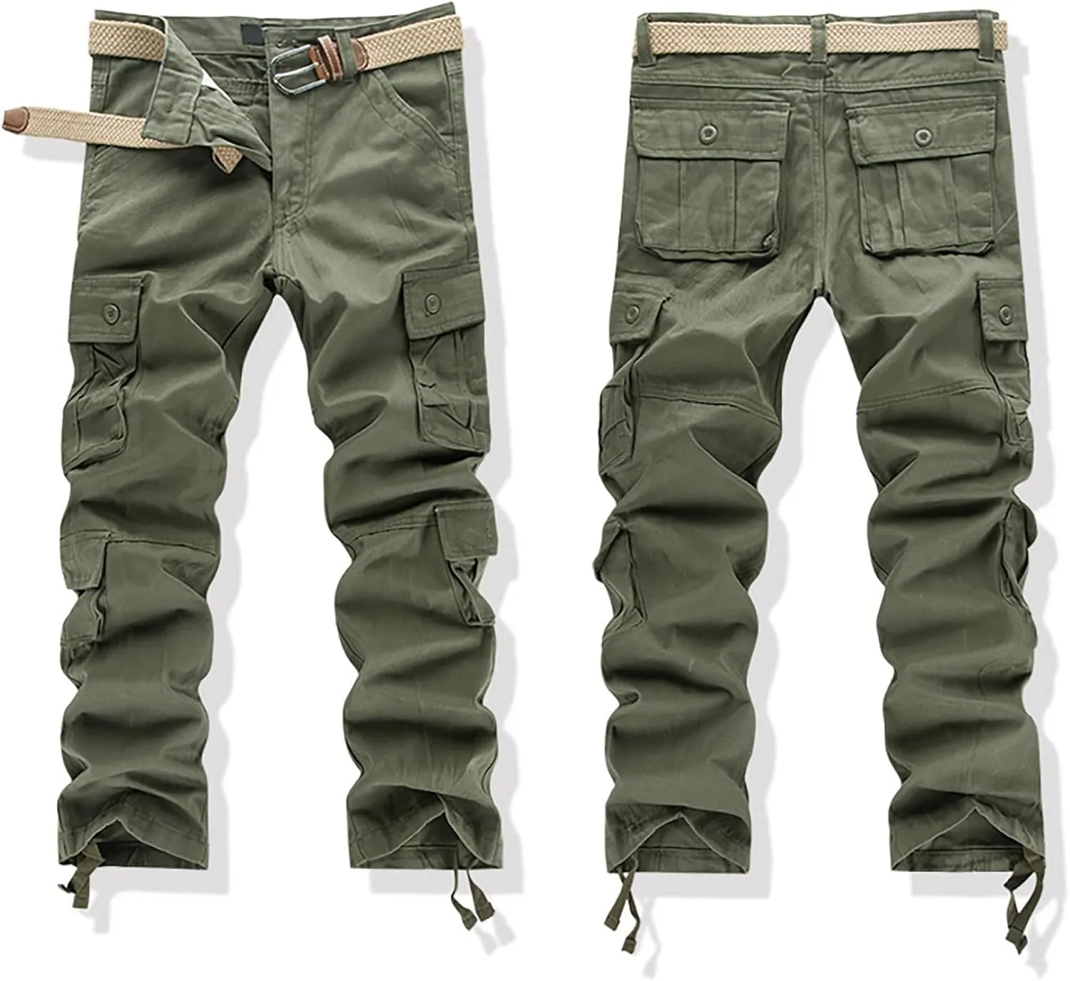 MIDOO Work Pant for Men Slim Fit Waterproof Baggy Sweat Pant Lightweight Hiking Work Pant Relaxed Fit Straight Leg Tousers