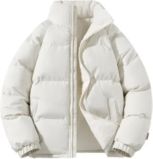 Niiyyjj Winter Men Plus Cashmere Cotton Padded Jacket Men's Casual Thick Warm Large Size Coats