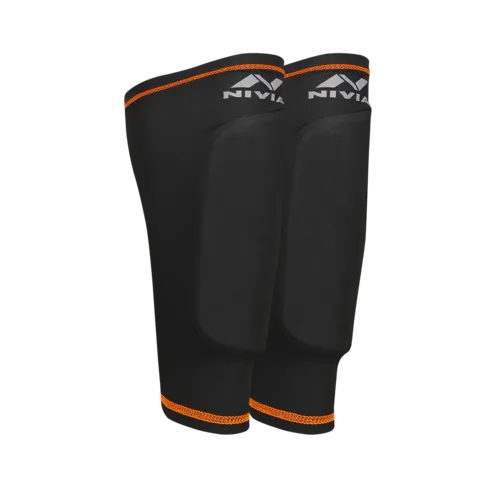 NIVIA Classic Carbonite with Sleeve Football Shin Guard