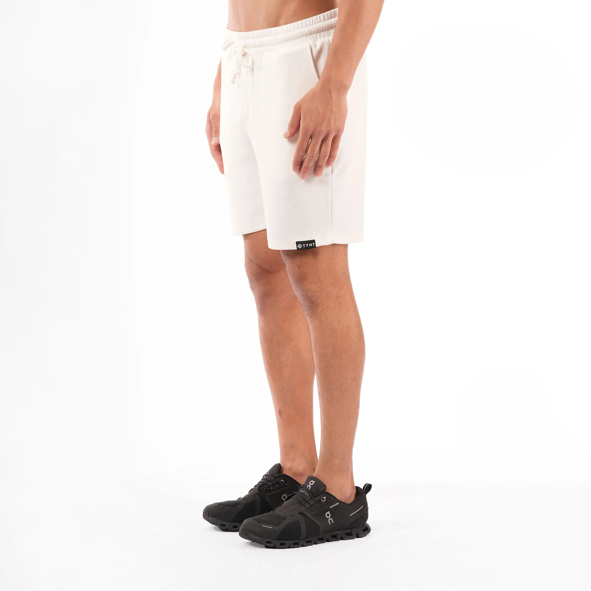 Premium Shorts For Men - Pure White