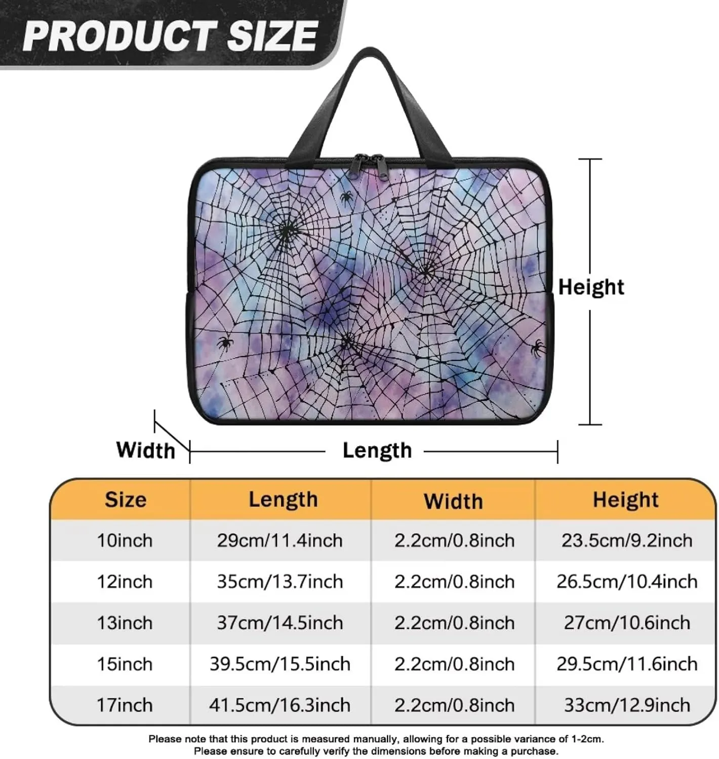 Protective Laptop Sleeve,Leather Laptop Bag for Women, Water-Resistant Computer Bags For Laptops for Men