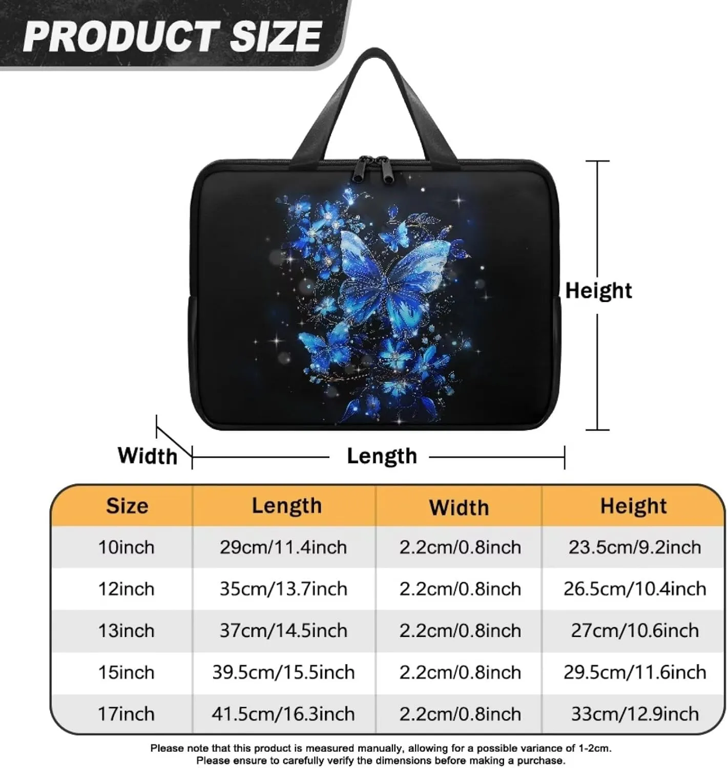 Protective Laptop Sleeve,Leather Laptop Bag for Women, Water-Resistant Computer Bags For Laptops for Men