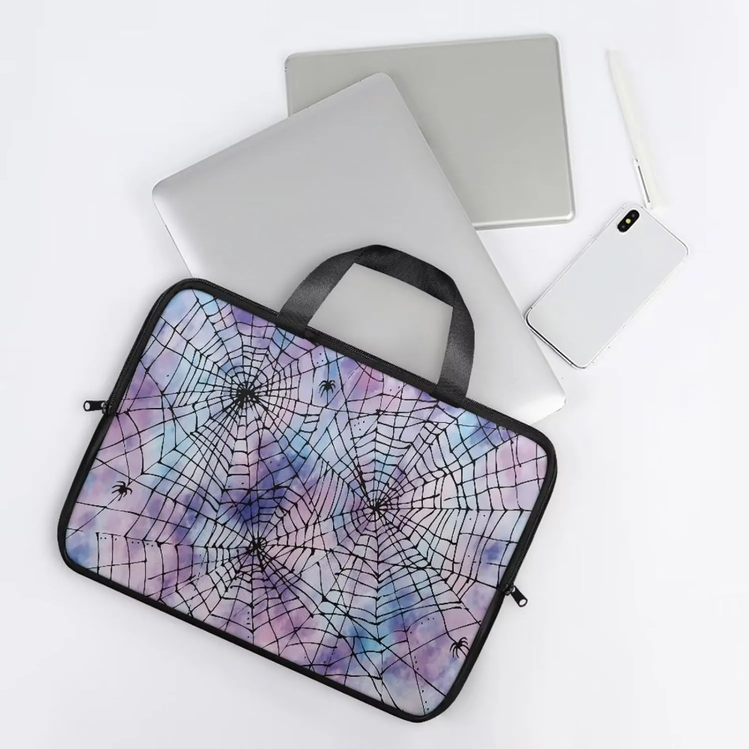 Protective Laptop Sleeve,Leather Laptop Bag for Women, Water-Resistant Computer Bags For Laptops for Men