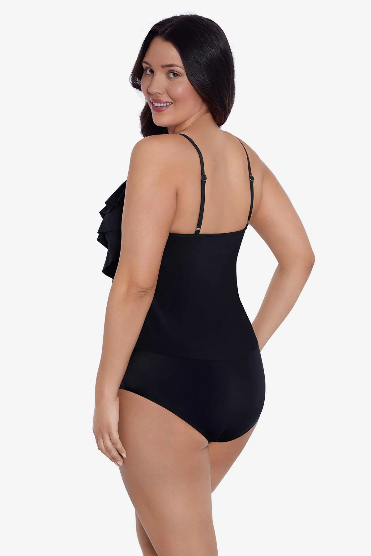 Rachel Tankini Top - Black