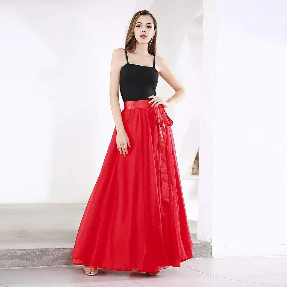 ROYAL SMEELA Belly Dance Costume for Women Maxi Dancing Skirts Tie Up Waist Wrap Retro Camisole Spaghetti Strap Tank Tops