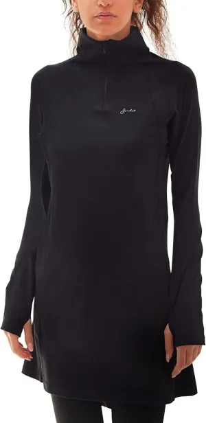 Sorbet Womens Long Sleeve Tops - Lightweight Women's UPF 50  SPF Shirts for Women Long Sleeve-Athletic 1/4 Zip Pullover Women