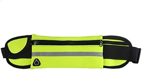 Sports Running Belt and Travel Fanny Pack for Jogging, Cycling and Outdoors with Water Resistant Pockets