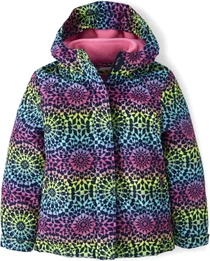 The Children's Place Girls' Heavy 3 in 1 Winter Jacket, Wind Water-Resistant Shell, Fleece Inner