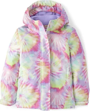 The Children's Place Girls' Heavy 3 in 1 Winter Jacket, Wind Water-Resistant Shell, Fleece Inner