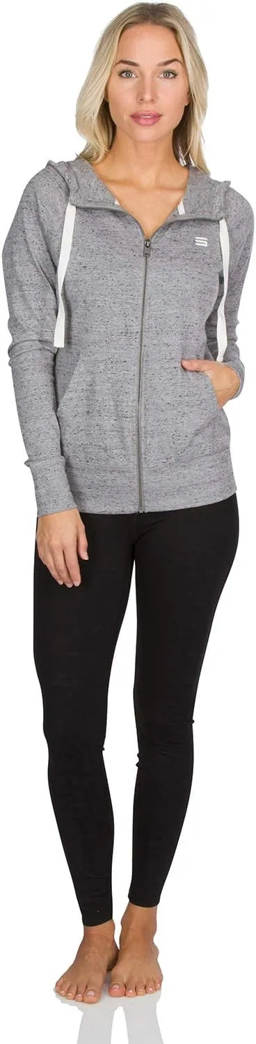 Three Sixty Six Dry Fit Sweatshirts for Women - Zip Up Hoodie Sweater Jacket with Dual Pockets