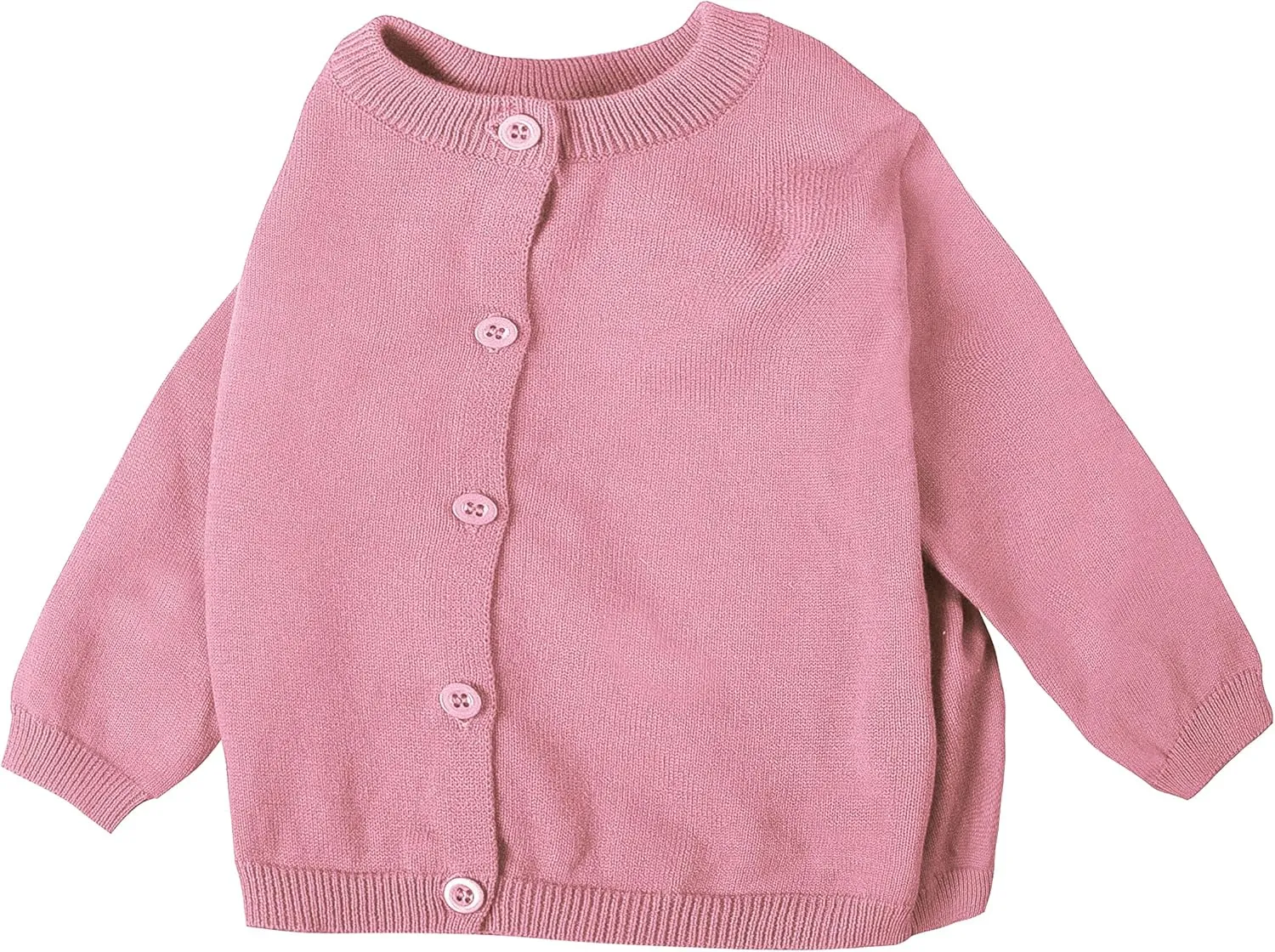 Toddler and Unisex Baby Knitted Cardigan Sweater Long Sleeve