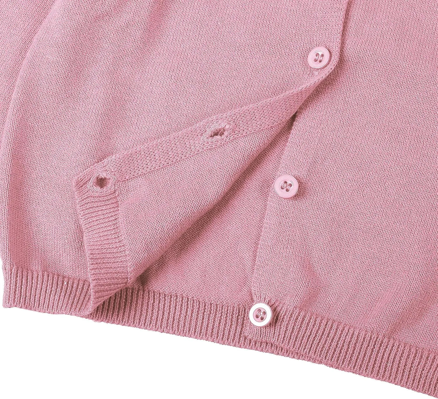 Toddler and Unisex Baby Knitted Cardigan Sweater Long Sleeve