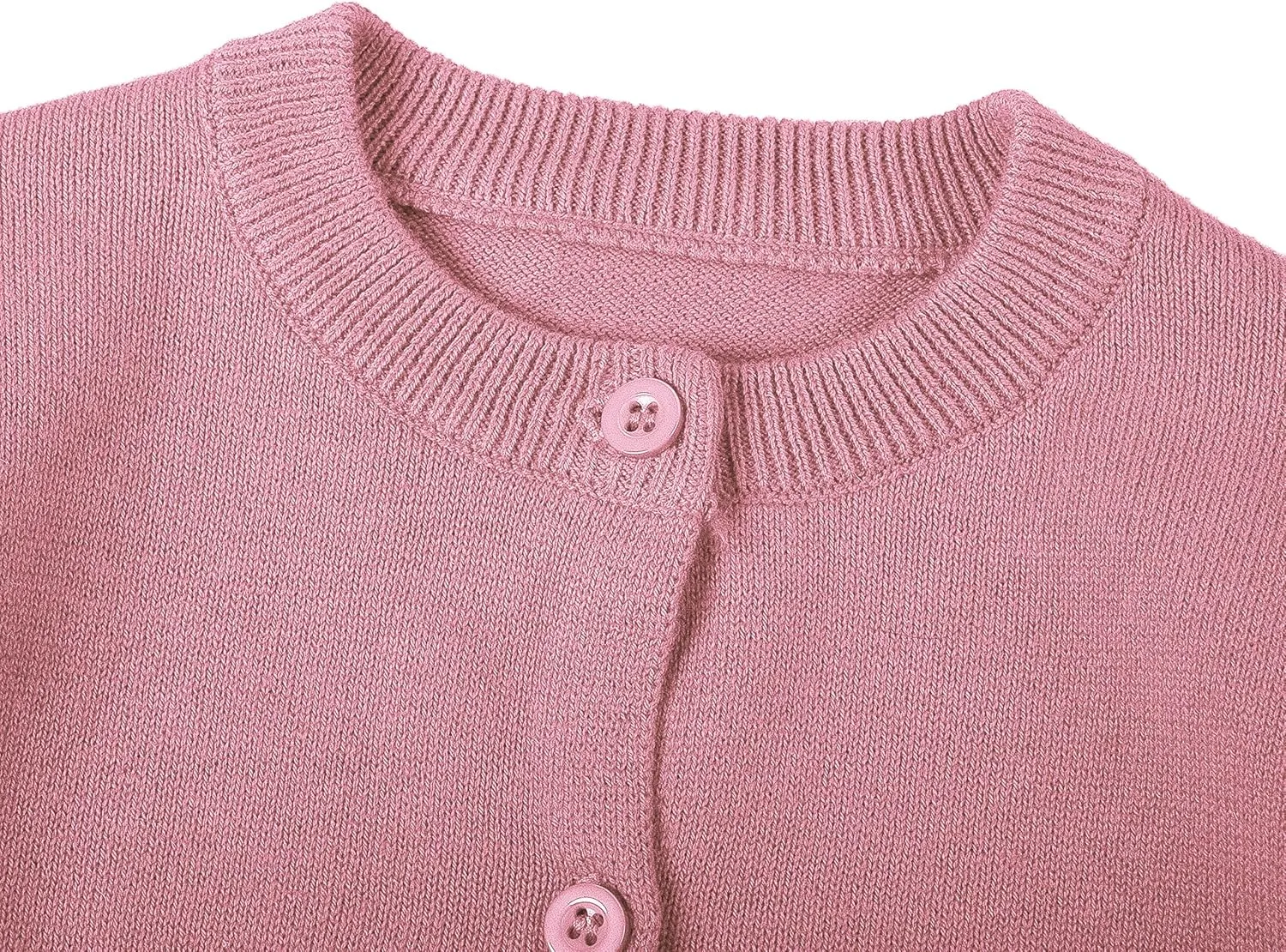 Toddler and Unisex Baby Knitted Cardigan Sweater Long Sleeve