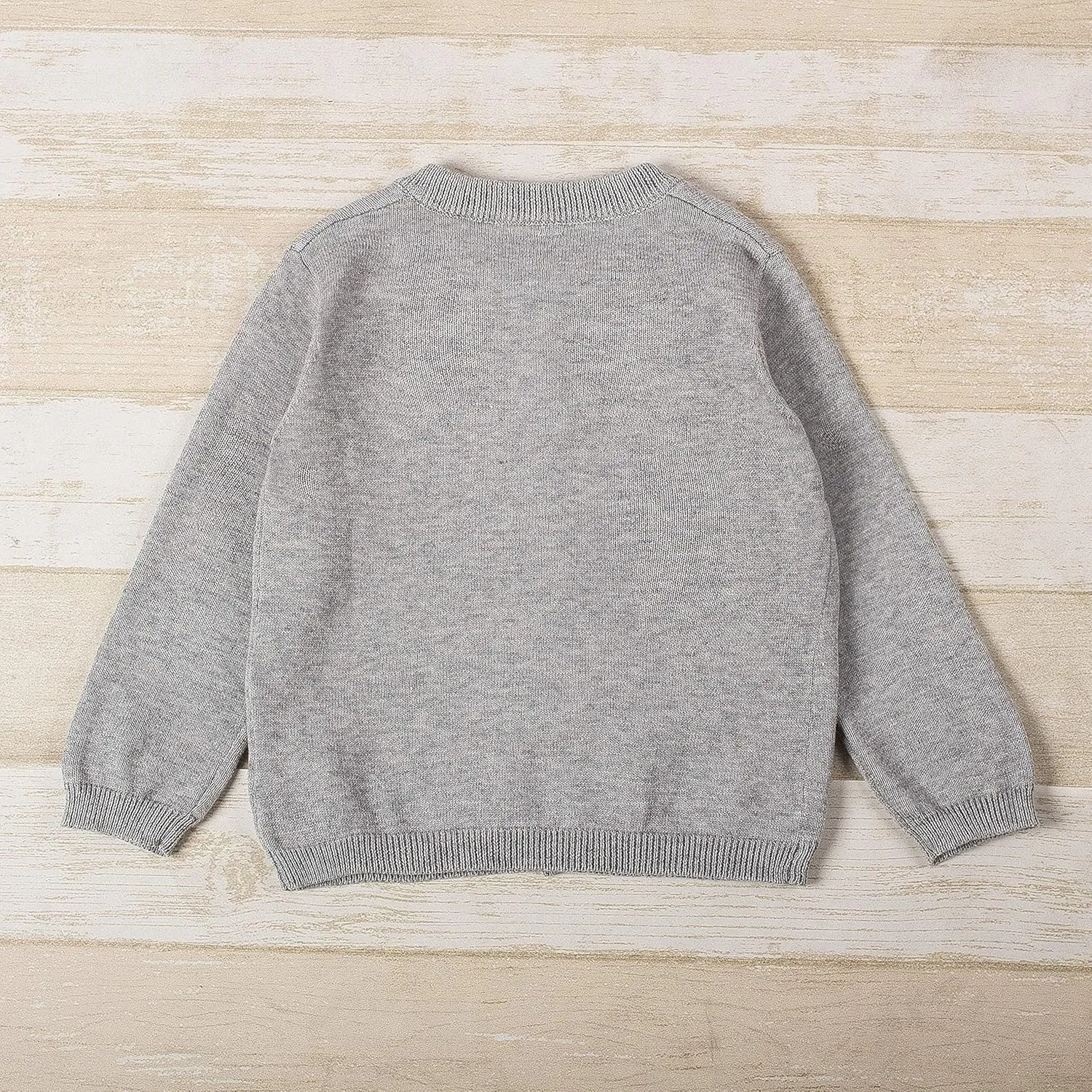 Toddler and Unisex Baby Knitted Cardigan Sweater Long Sleeve