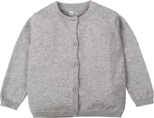 Toddler and Unisex Baby Knitted Cardigan Sweater Long Sleeve