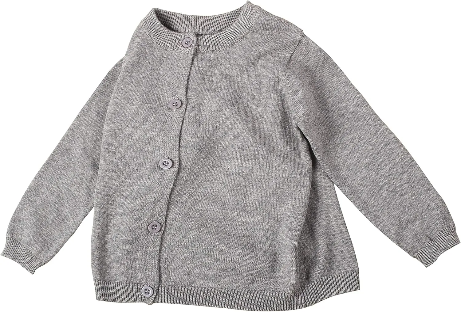 Toddler and Unisex Baby Knitted Cardigan Sweater Long Sleeve