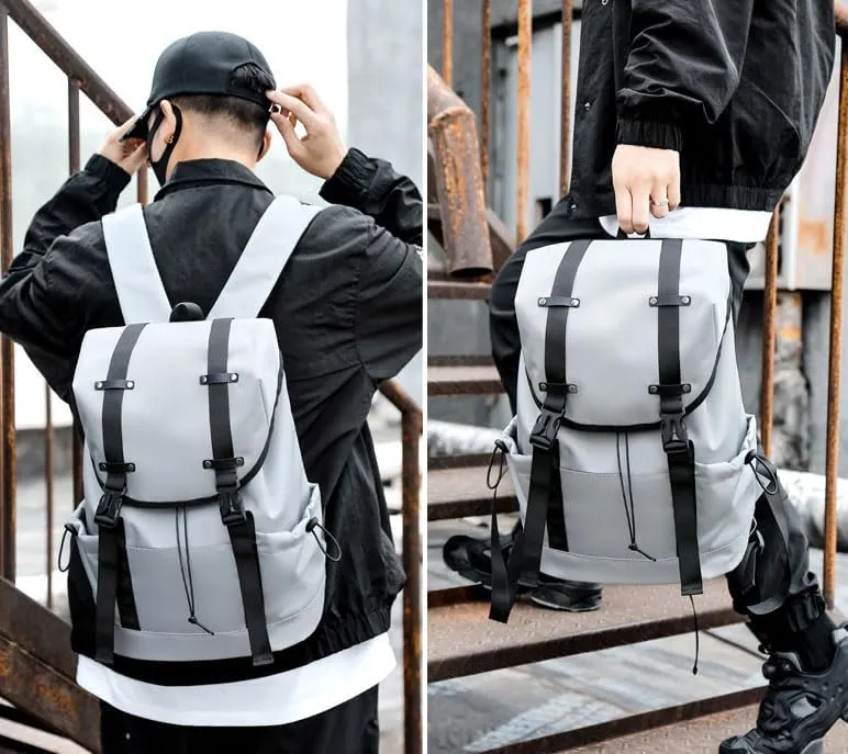 Travel Laptop Backpack, Water Resistant Computer Bag Gifts for Men & Women Fits 15.6 Inch Notebook (Gray)