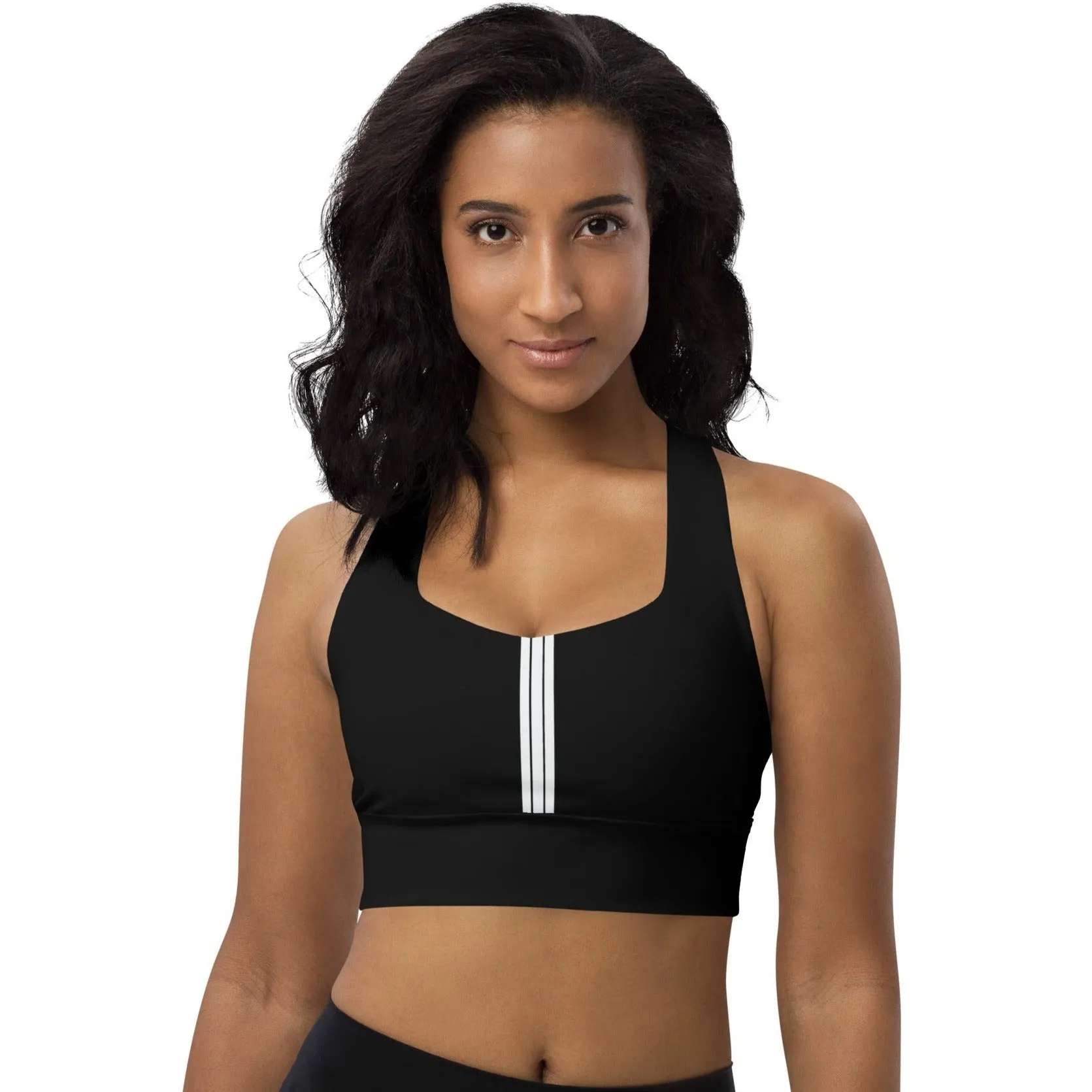 Trendy Yoga Longline Sports Bra, lioness-love