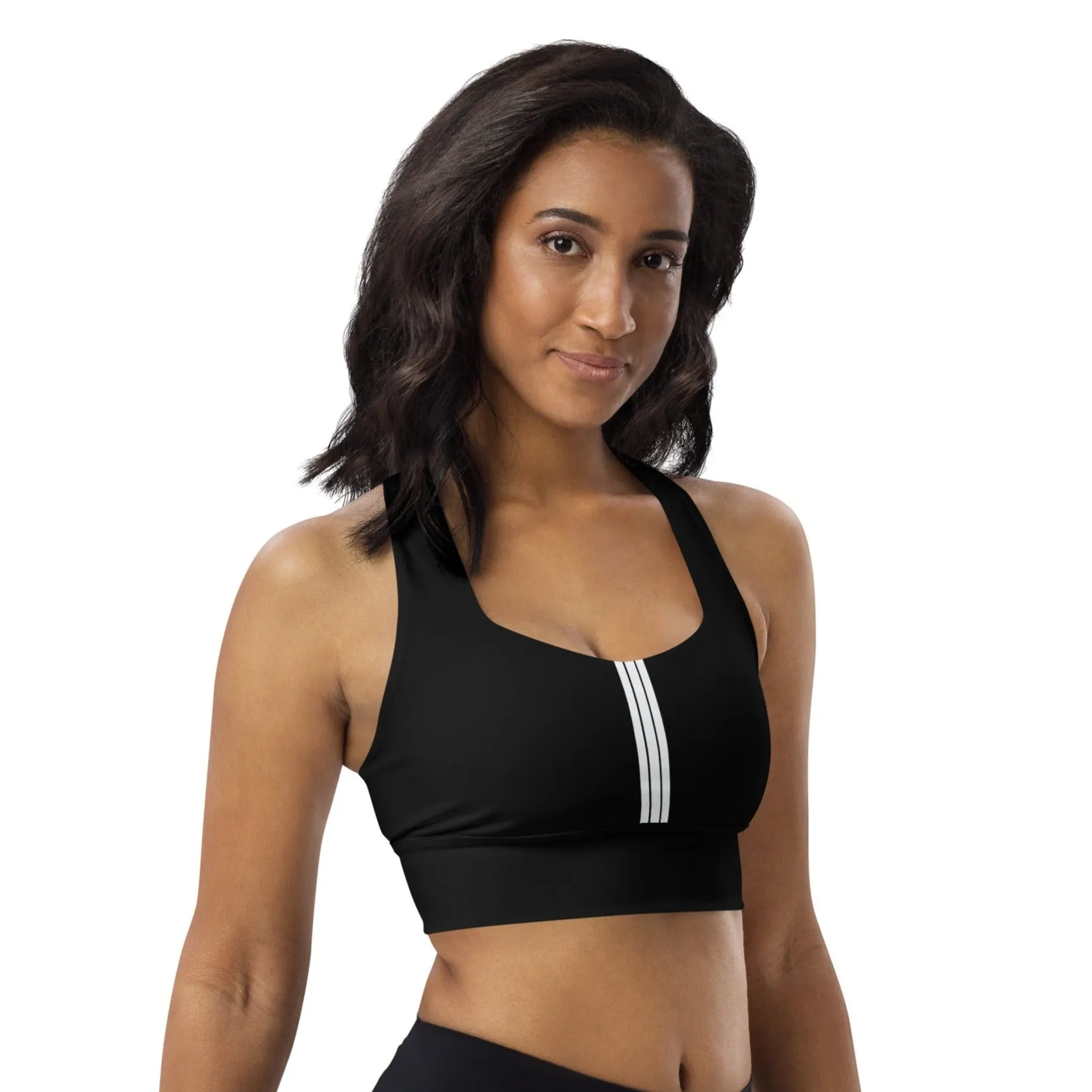 Trendy Yoga Longline Sports Bra, lioness-love
