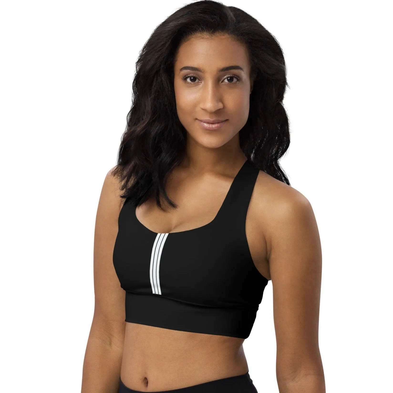 Trendy Yoga Longline Sports Bra, lioness-love