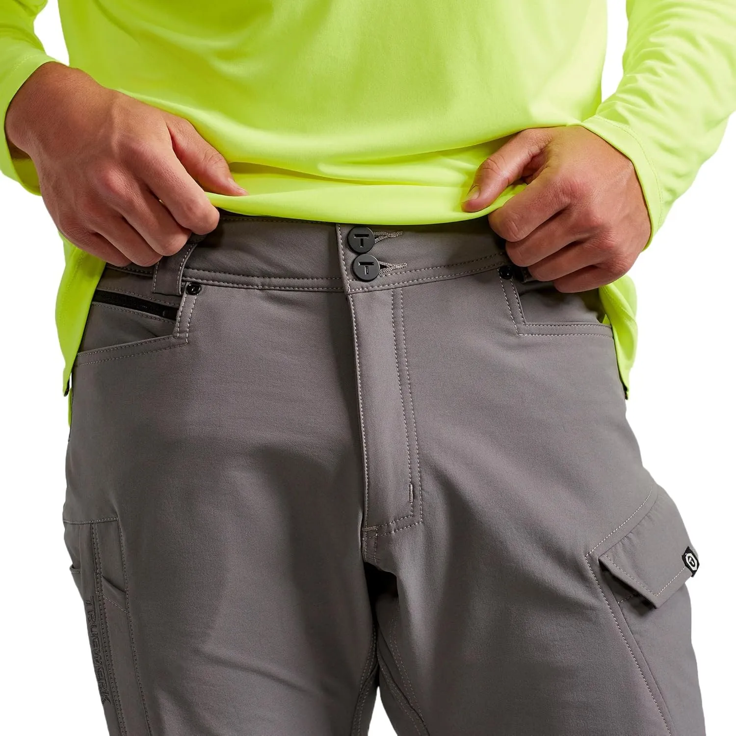TRUEWERK Men's Work Pants - T2 WerkPant Technical Workwear, Water Resistant, Lightweight, Multi-Pocket with 4-Way Stretch