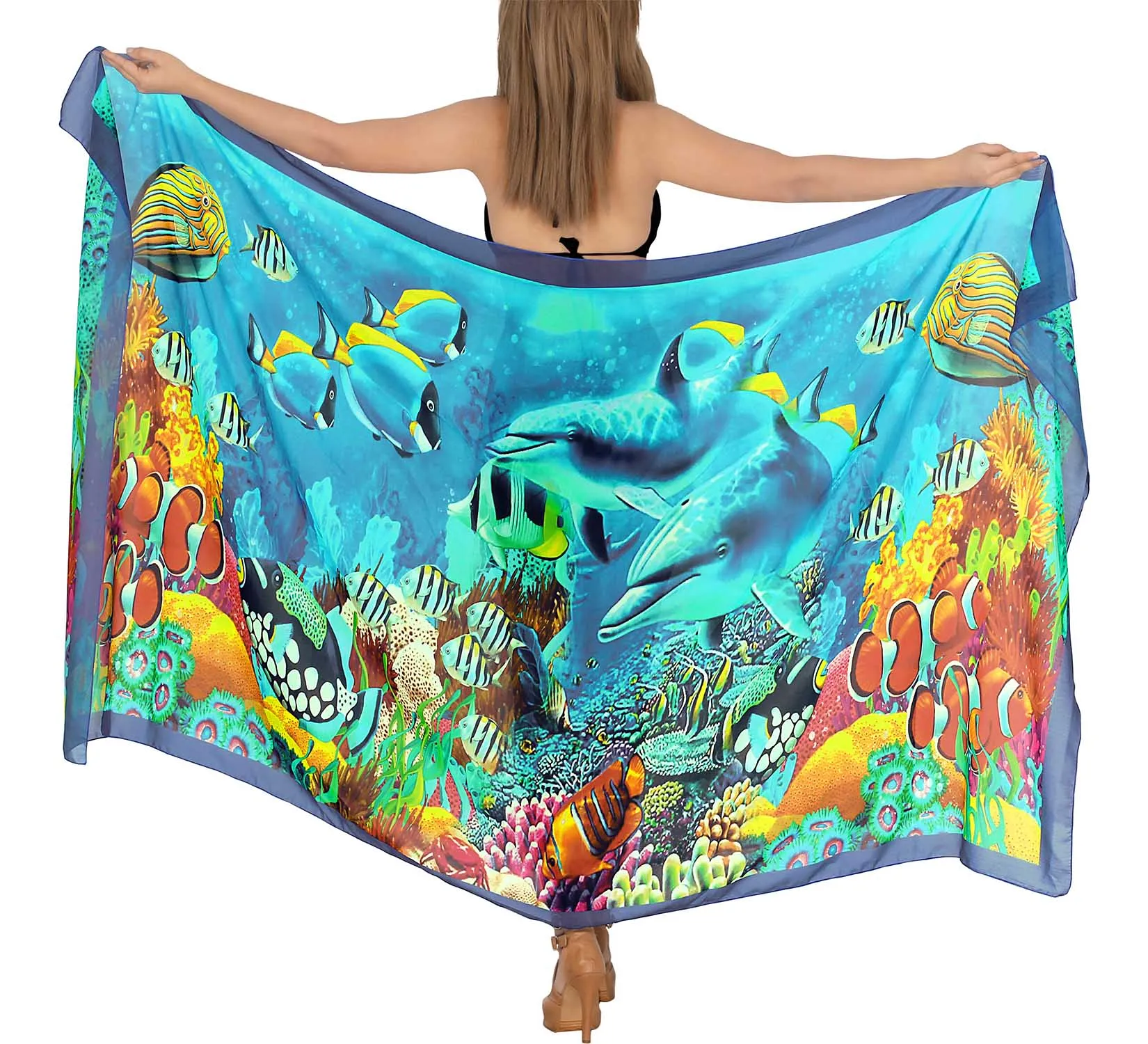 Under The Sea Beach Wrap for women