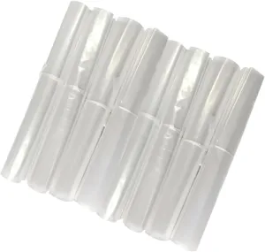 VICASKY 60Pcs Disposable Clothes Covers for Dry Cleaning Garment Protection Bags Simple Design for Home Wardrobe Dry Clean Stores for Suits Coats