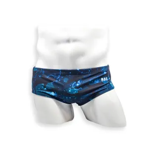 Vintage Cut Swim Brief - Night Swimming