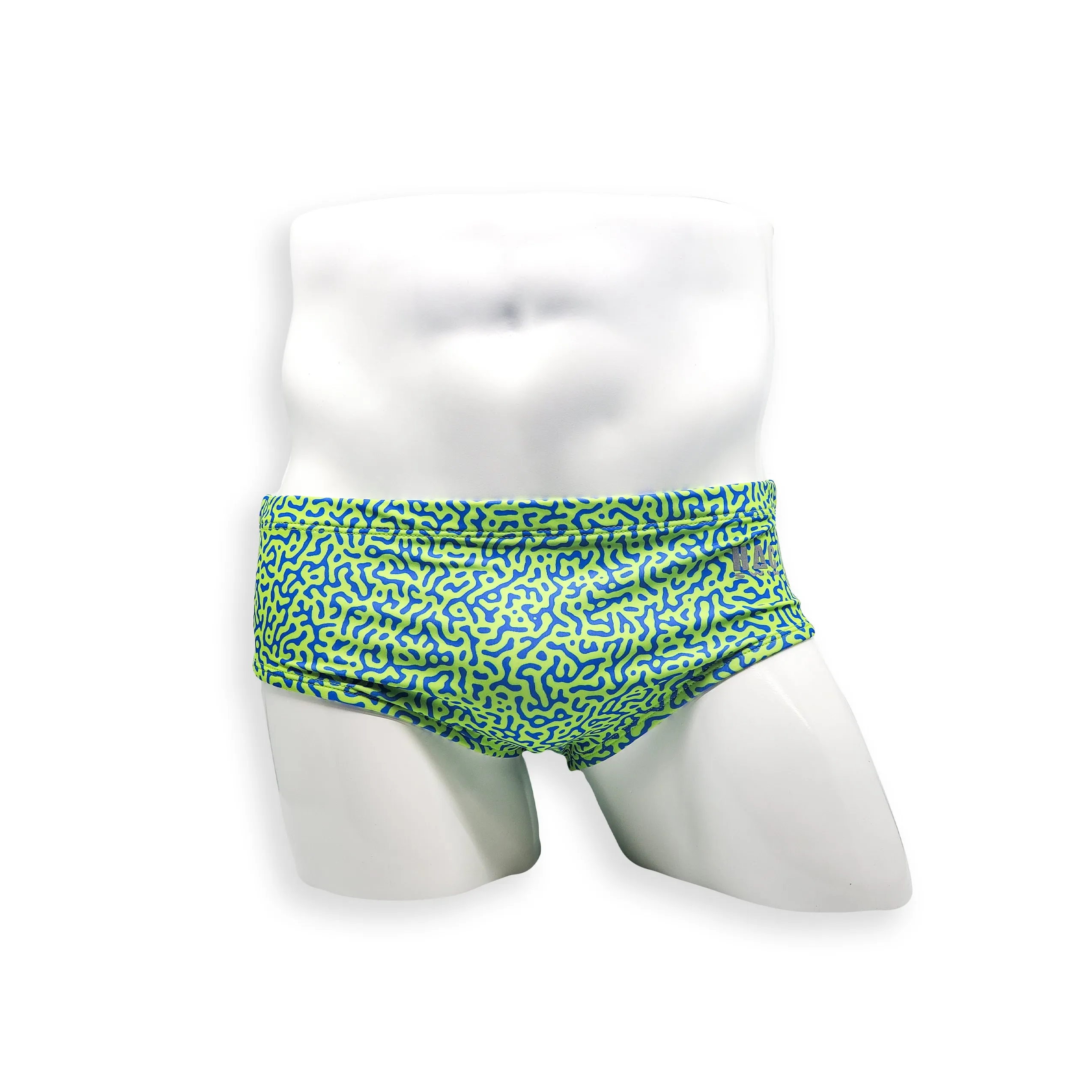 Vintage Swim Brief - Green Tahquitz Canyon