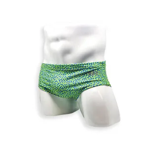 Vintage Swim Brief - Green Tahquitz Canyon