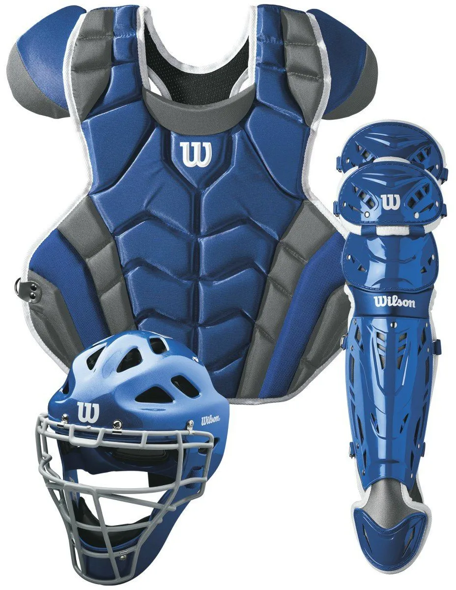 Wilson C1K Adult Catcher's Gear Set (No Stamp): WTA4601ADT