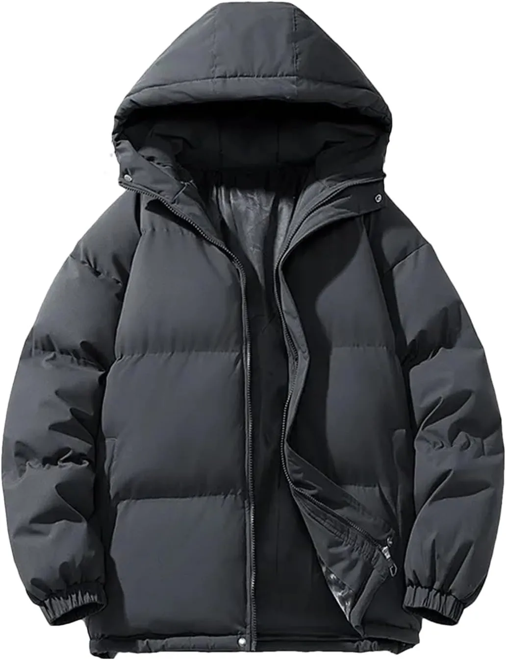Winter Parkas Men Cotton-Padded Coats Men Puffer Jackets Outdoor Hooded Coat Casual Windbreaker Thick Warm Men Jacket