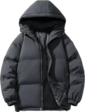 Winter Parkas Men Cotton-Padded Coats Men Puffer Jackets Outdoor Hooded Coat Casual Windbreaker Thick Warm Men Jacket