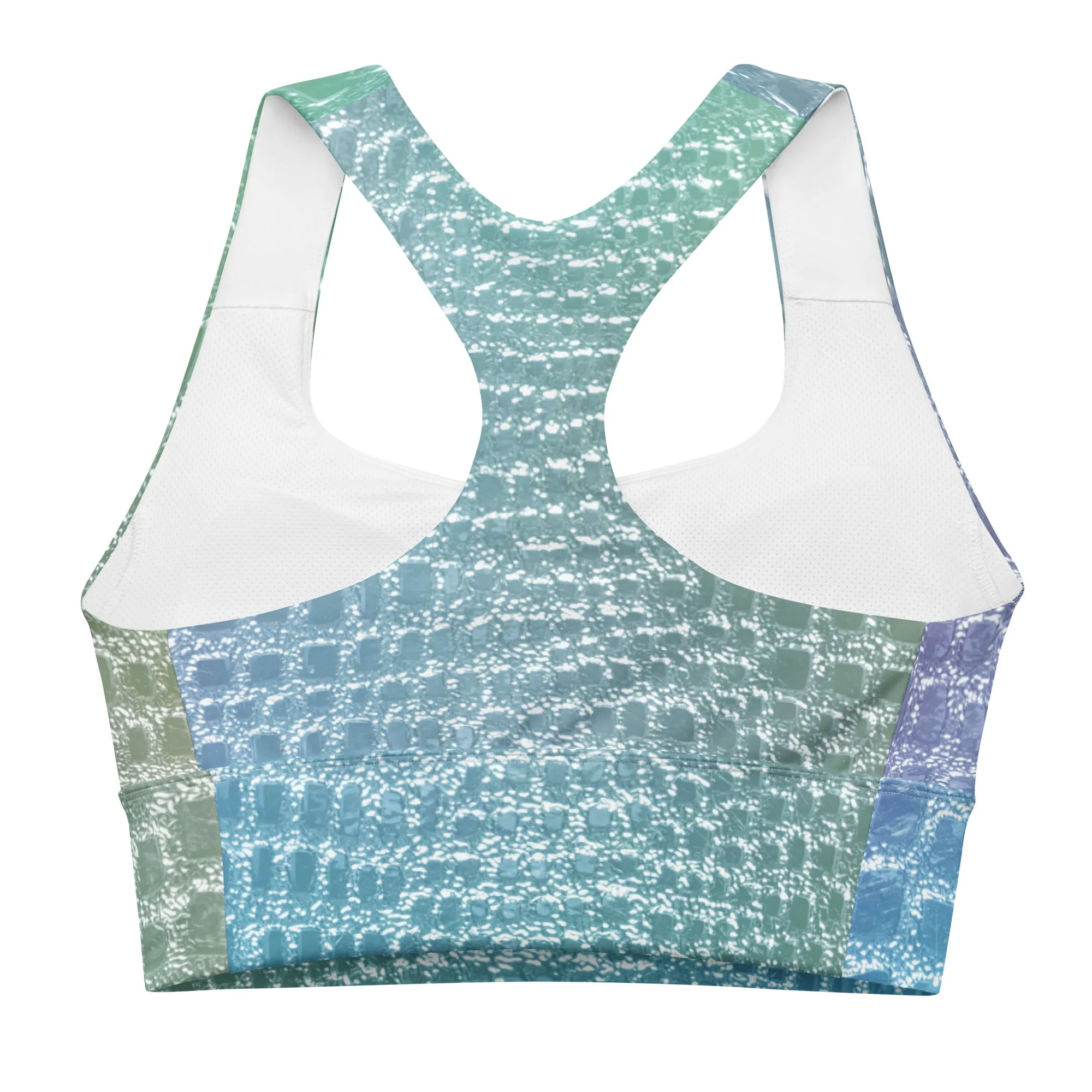 Women's Mermaid Sports Bra, lioness-love