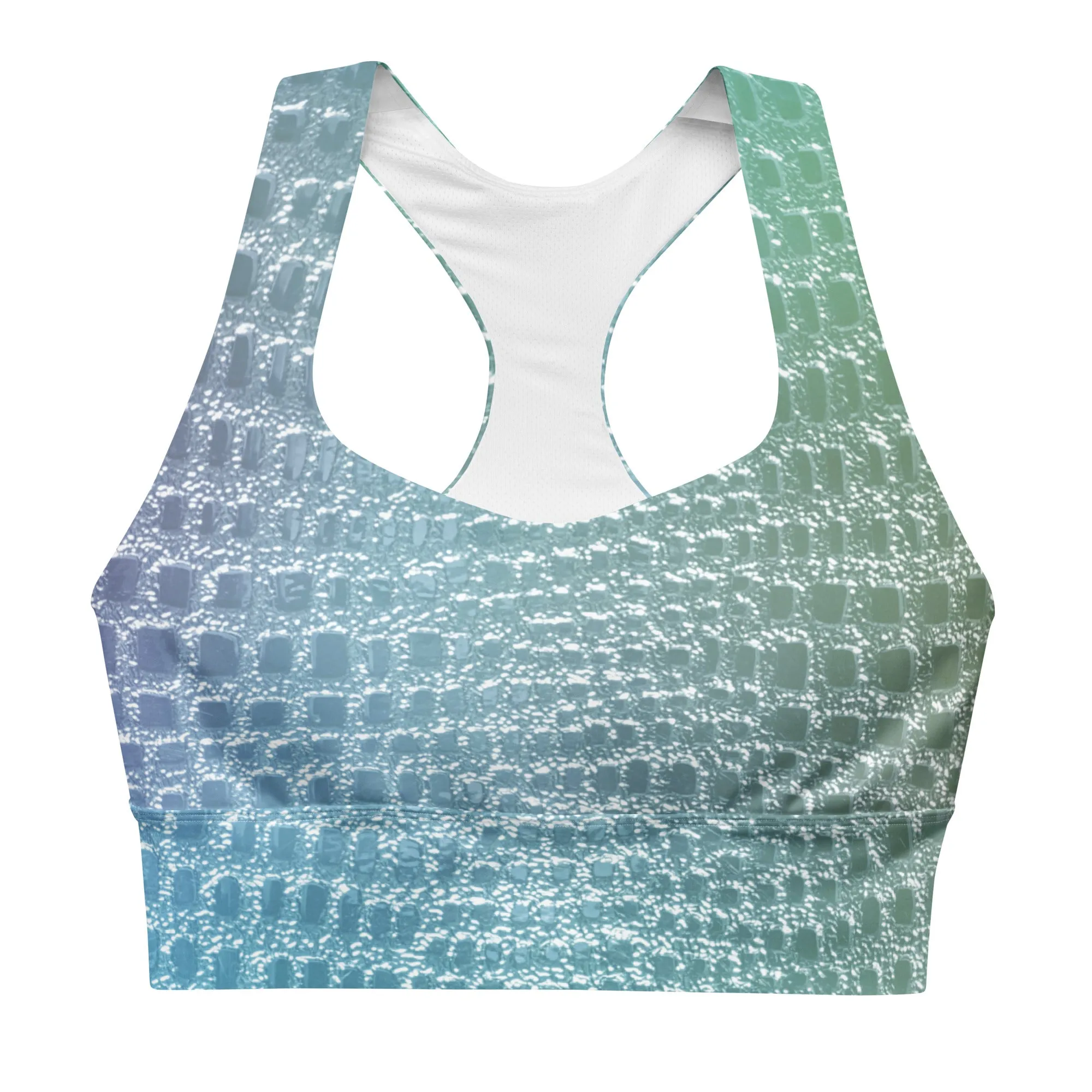 Women's Mermaid Sports Bra, lioness-love