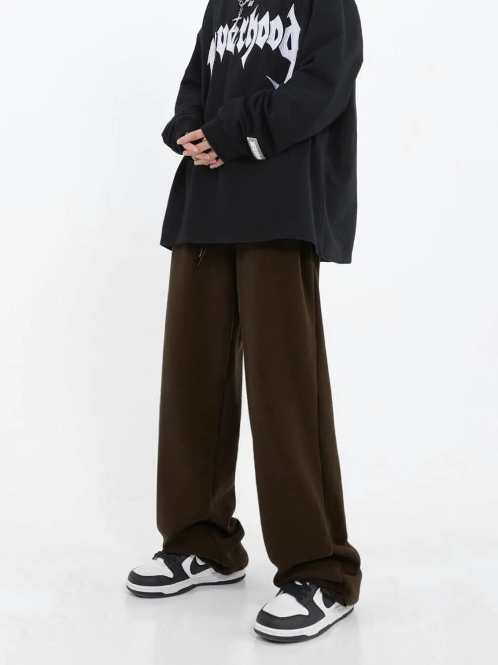 Womens Wide Leg Sweatpants Casual Loose Yoga Pants Comfy Lounge Joggers Baggy Sweatpants Pockets