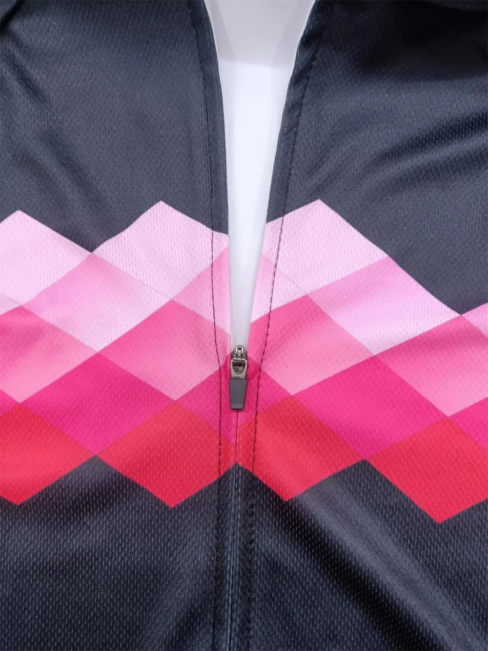 YIBIMOTTO Women's Cycling Jersey Long Sleeve Quick Dry Mountain Bike Shirts Running Bicycle Clothes Full Zipper Back Pockets