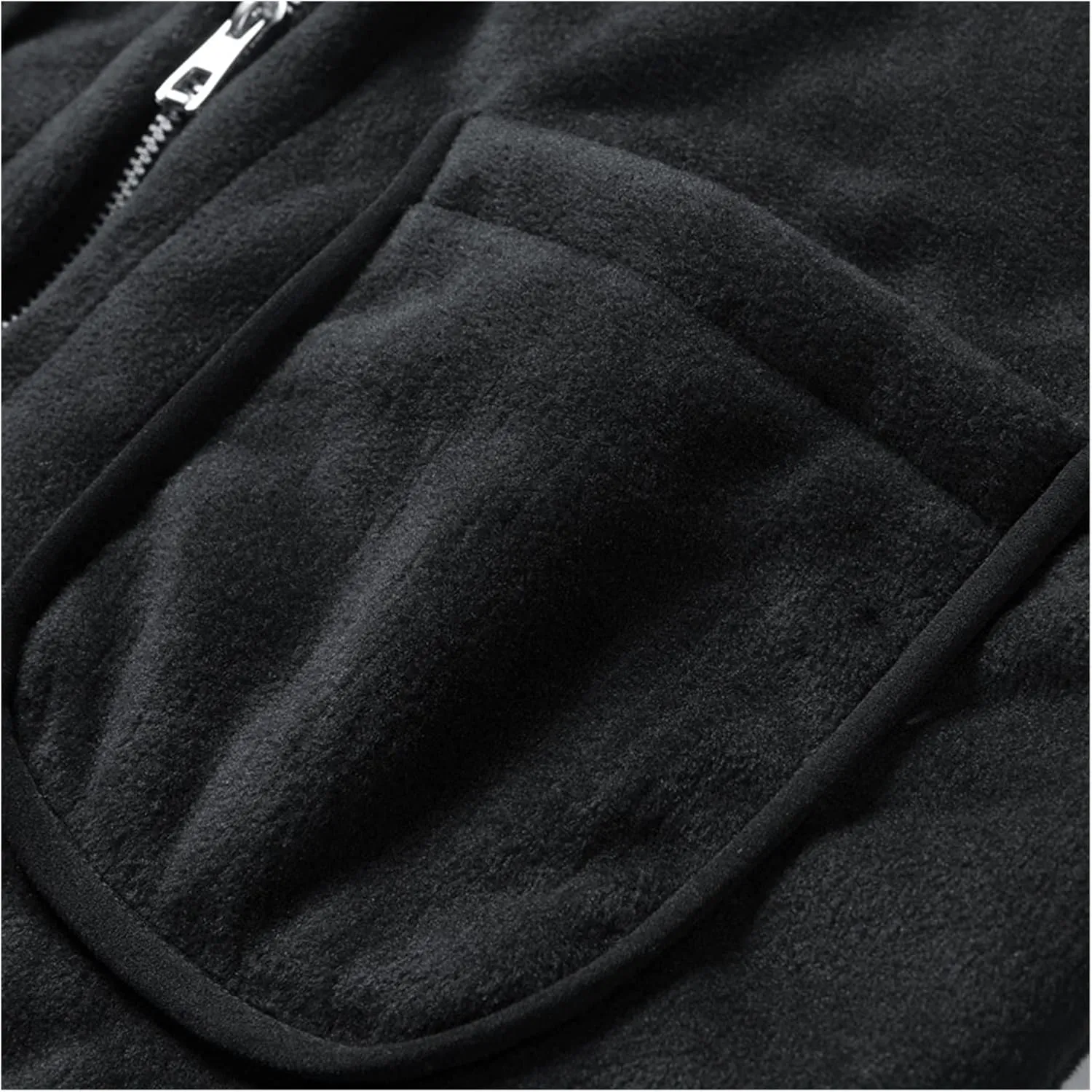ZZSRJ Vest Men Sleeveless Vest Jackets Winter Fashion Vest Male Cotton-Padded Vests Coats Men Warm Waistcoats Clothing 8XL (Color : Black, Size : X-Large)